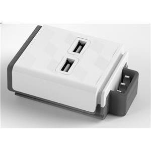 PowerCube dodatni modul 2xUSB priključnica, 2.4A 5VDC