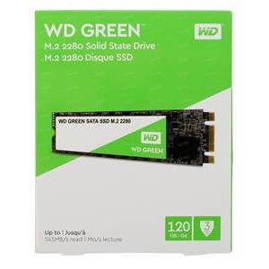 SSD WD Green 120 GB, SATA III, M.2 80mm, SLC, WDS120G2G0B
