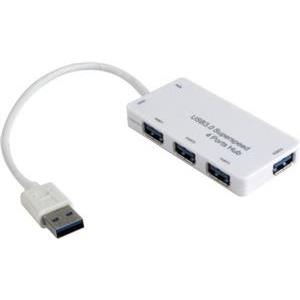 Gembird USB 3.0 4-port hub, built-in USB cord