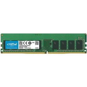 Memorija Crucial 16 GB DDR4 2666 MT/s (PC4-21300) CL19 DR x8 ECC Unbuffered DIMM 288pin, CT16G4WFD8266