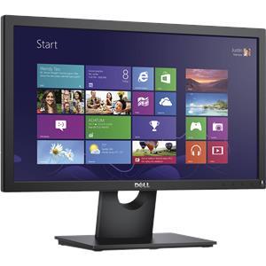 Monitor 19.5'' DELL E-series E2016HV, 1600x900, HD+, TN Antiglare, 16:9, 600:1, 200 cd/m2, 5ms, 50-65/90, VGA, Tilt, 3Y