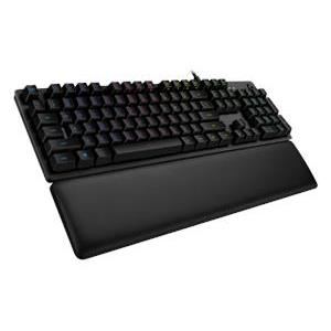 Tipkovnica Logitech G513 Carbon, RGB, mehanička, crna