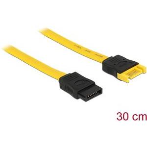 Kabel DELOCK, SATA 6 Gb/s (M) na SATA (Ž), 30cm