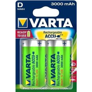 Baterija NI-MH Ready2use 1,2V 3.0 Ah D,LR20, 2 komada, Varta 56720