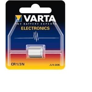 Baterija litijeva 3 V CR1/3 170mAh, 12x11mm, Varta