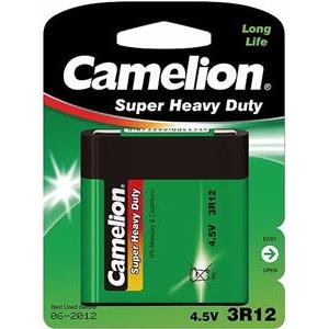 Baterija Zinc-Carbon 4,5 V 3R12, Camelion GREEN blister