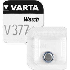 Baterija V 377 1,55V 6,8 x 2,6 mm, Varta