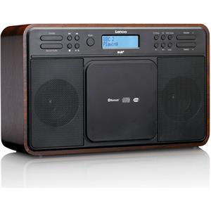 DAB+ radio prijemnik s CD-om/ USB/ Bluetooth LENCO DAR-040 Wood
