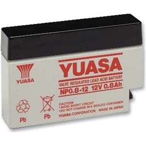 Baterija akumulatorska 12V 0,8 Ah 96x25x61 mm, Yuasa