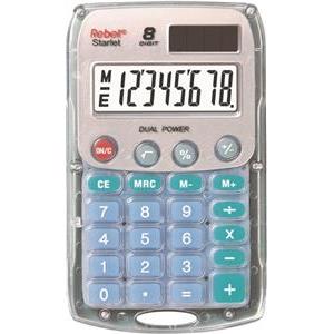 Kalkulator komercijalni 8mjesta Rebell Starlet Sharp prozirni