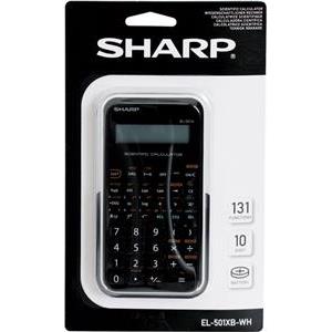 Kalkulator tehnički 10+2mjesta 131 funkcija Sharp EL-501XBWH bijeli