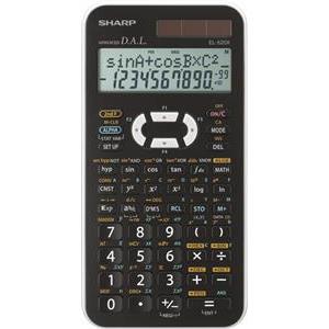 Kalkulator tehnički 10+2mjesta 419 funkcija Sharp EL-520 XWH bijeli
