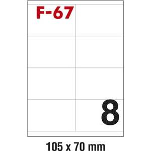 Etikete ILK 105x70mm pk100L Fornax F-67