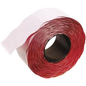 Etikete u roli 26x16mm oble dvoredne pk36 Printex crvene