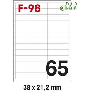 Etikete ILK 38x21,2mm odljepljive pk100L Fornax F-98