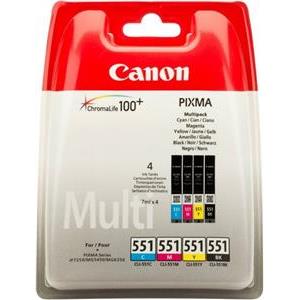 Canon tinta CLI-551 CMYB multipack