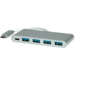 Roline USB Type-C Hub 4× USB 3.0 port, 14.02.5045