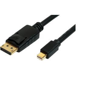 Roline mini DisplayPort kabel, mDP-DP M/M, v1.3/1.4, 1.0m