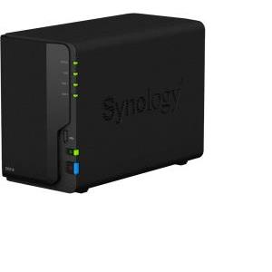 Synology DS218 DiskStation 2-bay NAS server, 2.5