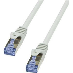 S/FTP prespojni kabel Cat.7 LSZH Cu AWG26, sivi, 5,0 m