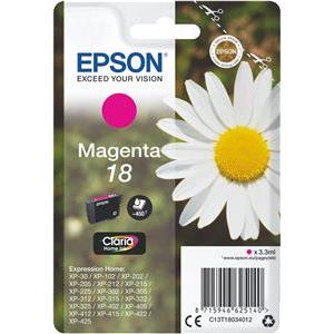 Tinta Epson 18 XP-202;205;305;405 magenta
