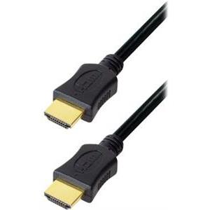 Transmedia high-speed HDMI cable 4K UHD with Ethernet 7,5m gold plugs, C210-7,5ZIL