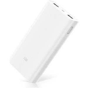 Mobilni USB punjač XIAOMI Mi PowerBank 2C, 20.000 mAh, Quick Charge 3.0, bijeli