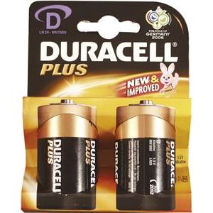 Baterija alkalna 1,5V D Basic pk2 Duracell LR20 blister