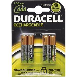 Baterija za punjenje 1,2V AAA pk4 Duracell HR03 blister