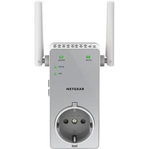 Netgear EX3800-100PES AC750 WLAN RANGE EXTENDERWiFi Range Extender, Dual Band 2.4-5GHz, Fast Ethernet, 192g