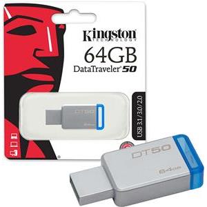 USB memorija 64 GB Kingston DataTraveler 50 USB 3.0, DT50/64GB