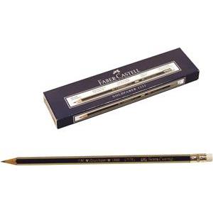 Olovka grafitna HB s gumicom Goldfaber 1222 pk12 Faber-Castell 116800