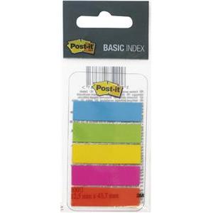 Zastavica/signir 12,5x43,7mm 5bojax20L Post-it 3M 683-5EE blister