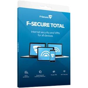 F-Secure Total Sec&Privacy lic.1g,3 uređaja,kutija
