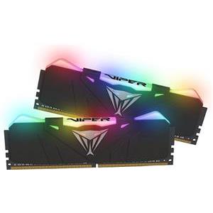Memorija Patriot Viper RGB LED, 16 GB Kit (2x8GB) 3000Mhz, black, PVR416G300C5K