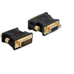 Adapter DELOCK, VGA 15pin (Ž) na DVI 24+5 (M)