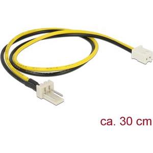 Kabel DELOCK, 3-pin (M) na 2-pin (Ž), za ventilator, 30cm