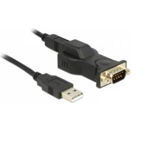 Adapter DELOCK, USB (M) na serijski port RS-232 (M) (DB9)