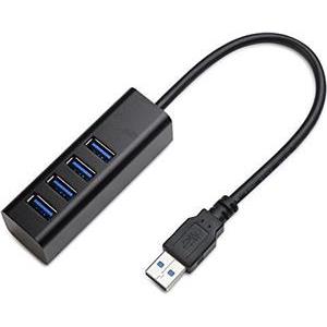 USB HUB ASONIC 4-portni, N-UH325-a-b, USB 3.0, aluminijsko kućište