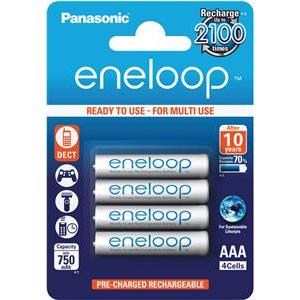 Baterija Panasonic Eneloop BK4MCCE4BE, tip AAA, punjive, 4kom