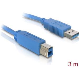 Kabel DELOCK, USB 3.0, USB-A (M) na USB-B (M), 3m