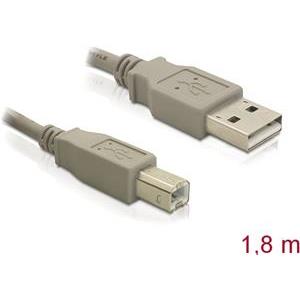Kabel DELOCK, USB 2.0, USB-A (M) na USB-B (M), 1.8m