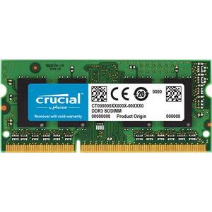 Memorija za prijenosno računalo Crucial 4 GB SO-DIMM DDR3 1600 MHz, CT51264BF160B