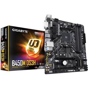 Matična ploča Gigabyte B450M DS3H, sAM4, mATX