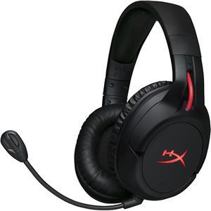 Kingston HX-HSCF-BK/EM HyperX Wireless Gaming Headset, Cloud Flight, black, wireless, 30hrs battery life, PC&PS4 compatible, audio controls, noise-cancellation microphone, PnP