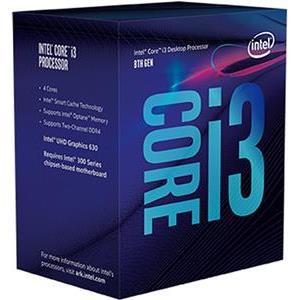 Procesor Intel Core i3-8100 (Quad Core, 3.60 GHz, 6 MB, LGA1151 CL) box