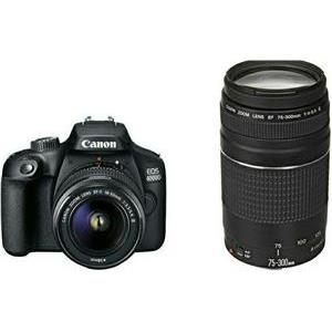 Canon EOS 4000D DZ 18-55mm + 75-300mm