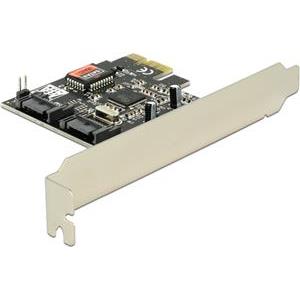 Kontroler PCI-E, DELOCK, 2x unutarnji SATA 3Gb/s, RAID