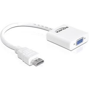 Adapter DELOCK, HDMI (M) na VGA (Ž)