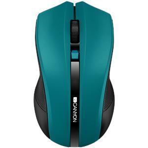 Miš Canyon CNE-CMSW05G 2.4Ghz wireless Optical  Mouse with 4 buttons, DPI 800/1200/1600, green